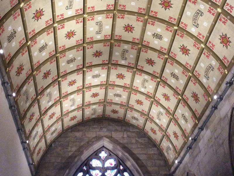 Lady Chapel ceiling images