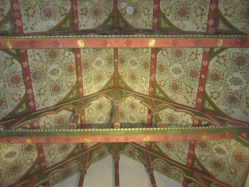 The Nave ceiling