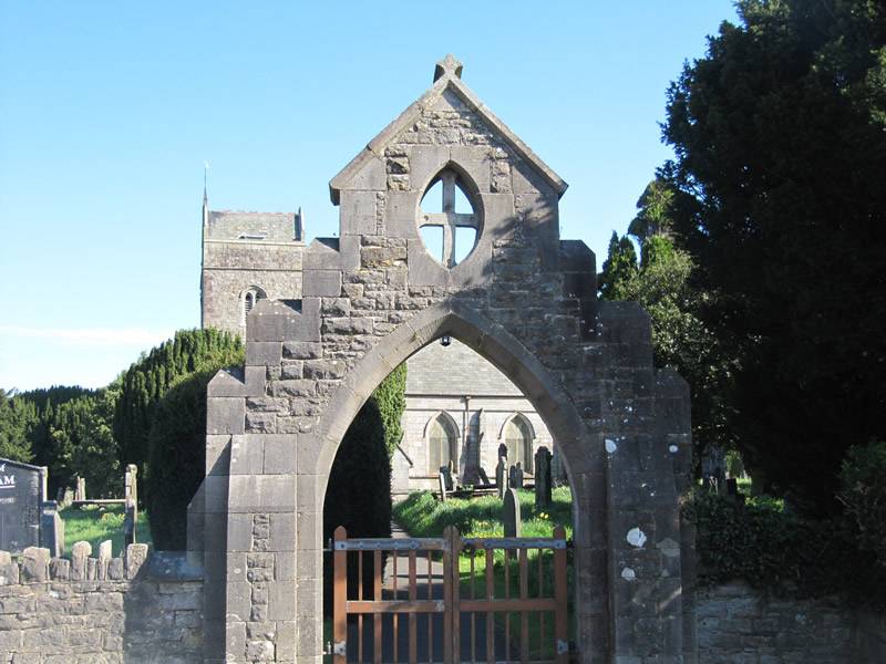 The churchyard Lychgate